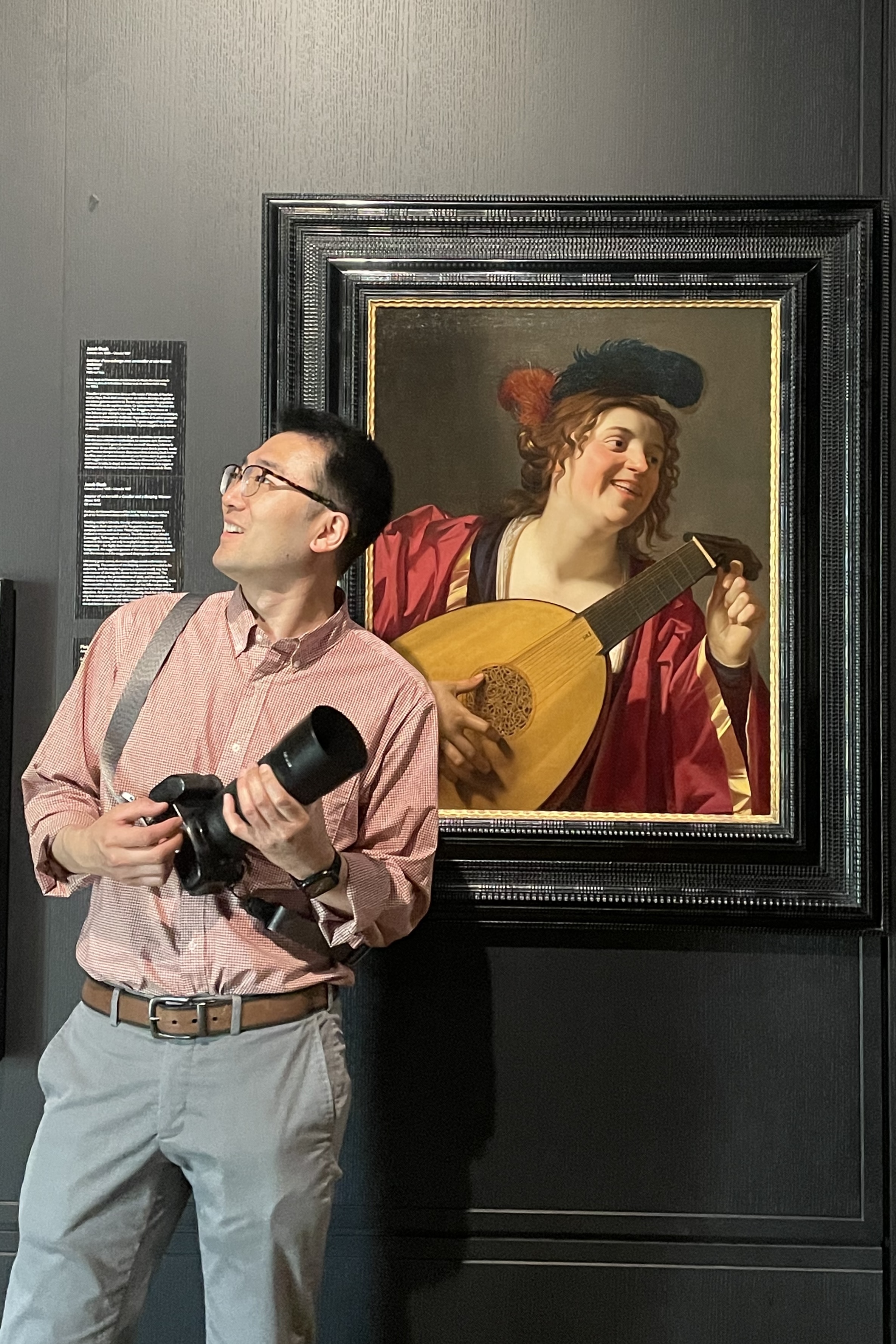 At the museum