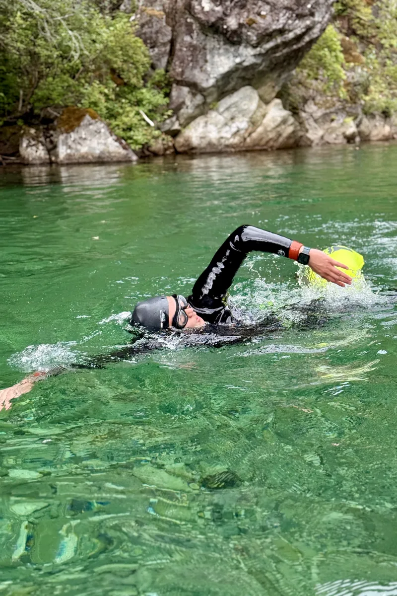 Open-water swimming